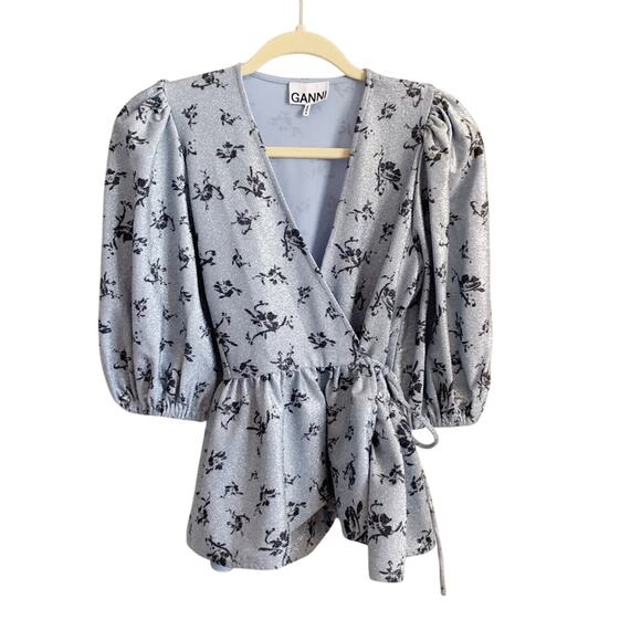 GANNI Blouse Medium - Picture 2 of 9